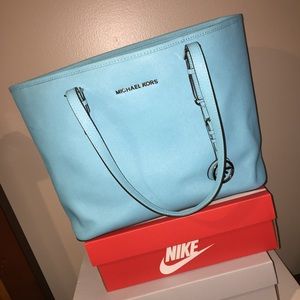 Michael Kors Aquamarine Tote Bag